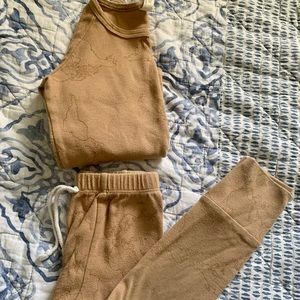 Childhoods Clothing Maps on Camel night set